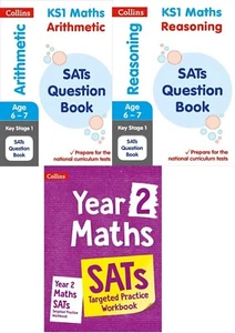 Collins KS1 Maths SATs Books Practice Bundle for the 2022 Exams - Imagen 1 de 4