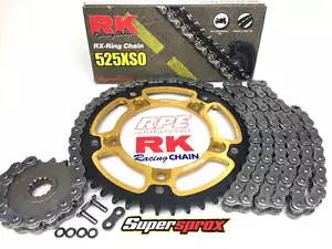 Kit de cadena extendida y piñón SuperSprox 2000-2003 Suzuki GSXR750 RK XSO 525 - Imagen 1 de 6