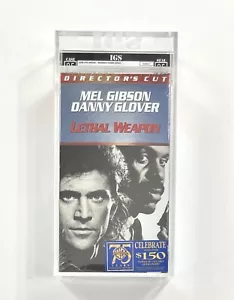 Lethal Weapon IGS Graded 9.5 VHS Tape Encapsulated Movie Mel Gibson Danny Glover - Picture 1 of 5