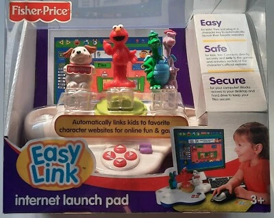FISHER PRICE EASY LINK INTERNET LAUNCH PAD - VINTAGE FROM 2007 - NEW - Image 1 of 4