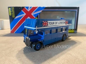 SOLIDO 1/43 BUS LONDONIEN DOUBLE DECKER BLUE LONDON TOUR - Picture 1 of 5