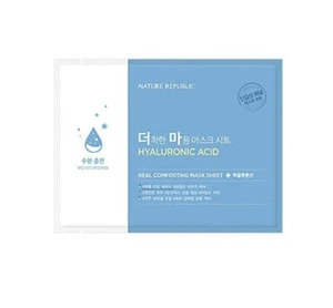 60 x NATURE REPUBLIC Real Comforting Mask Sheet - Hyaluronic Acid 24g from Korea - Picture 1 of 2