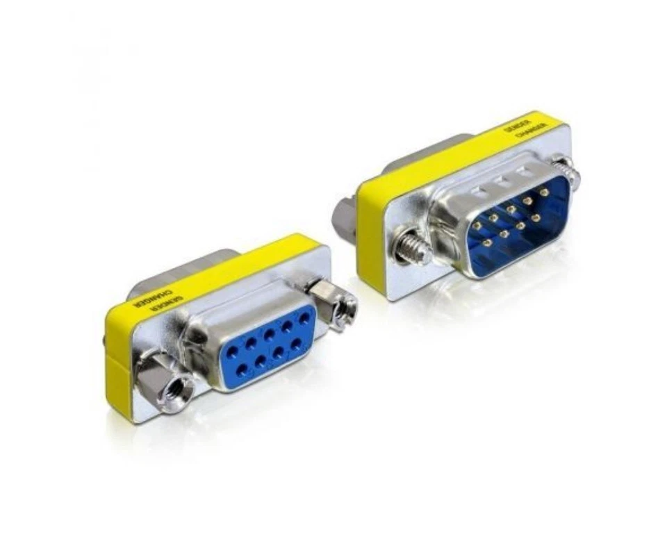 Adaptateur Mini Gender Changer Sub-D 9 Poles Mâle Femelle M F Connecteur Câble