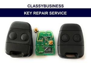 ROVER MG Lucas 2 Tasten Fernbedienung Schlüsselanhänger Reparatur Batteriegehäuse Ersatz - Bild 1 von 1