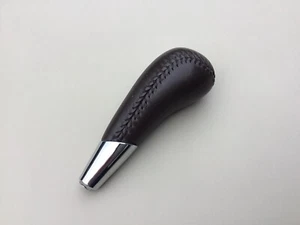 2006-2011 Cadillac DTS Shift Knob Automatic Shifter Knob Brown Leather OEM - Picture 1 of 6