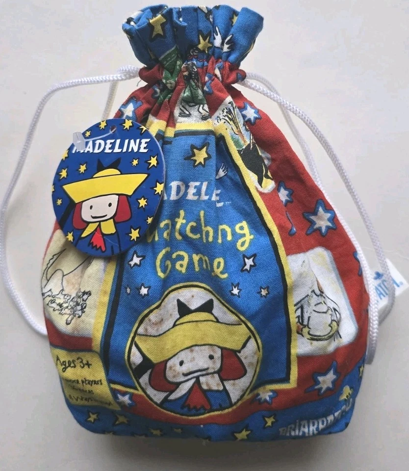 Madeline Matching Game Complete Briarpatch 36 плиток сумка на шнурке инструкции  - Изображение 1 из 4