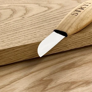 Whittling knife 50mm (2"), Woodcarving tool STRYI, Sloyd knife, Carving knife - Picture 1 of 14