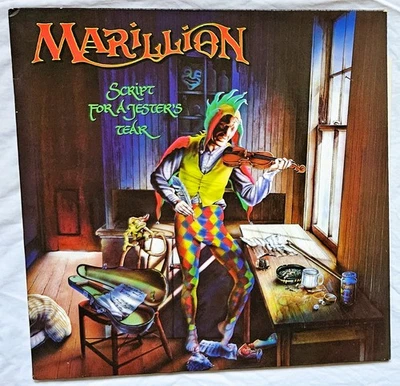 MARILLION Script For A Jester's Tear UK LP EMI EMC 3429 NM/EX 1983 - Image 1 of 4
