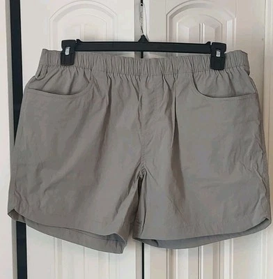 Carhartt Force Shorts Womens Large Gray Relaxed Fit Ripstop 5 Pockets Chino NWT - Image 1 of 4