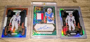 🔥2023 Parche Panini Select Verde Prizm Damar Hamlin 3 Colores AU/5 + ¡GO BILLETES! - Imagen 1 de 5