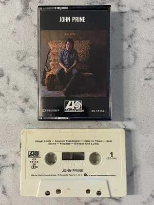 JOHN PRINE - Self Titled Cassette Tape CS19156 Atlantic 1971 Foto 1 de 2