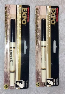 Vintage Sanford Expo Marker! Gekrempelt! 2 Stück! Whiteboard Oldschool Duft! - Bild 1 von 2