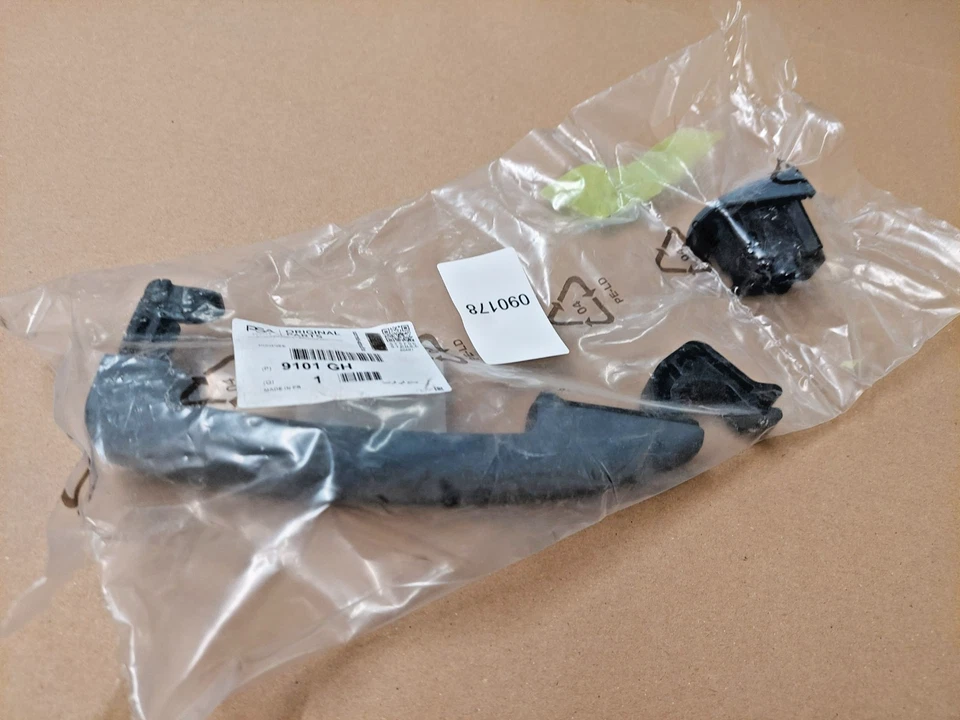 Peugeot Partner Mk2 Front Rear Exterior Door Handle 9101GH 2008 Mk1 Genuine NEW — 第 1/4 张图片