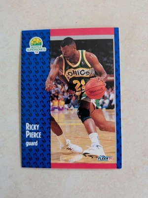 1991-92 Fleer Tony's Pizza - Ricky Pierce #S-8 - Image 1 of 2