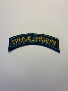U.S. Army Special Forces Tab Patch - Picture 1 of 3