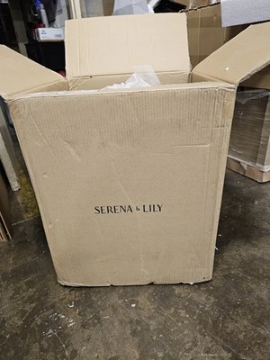 Serena & Lilly Rope Stool-white - Image 1 of 2