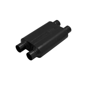 Flowmaster Super 44 Chambered Oval 2.5" Dual IN/OUT Exhaust Muffler 8425454 - Picture 1 of 5