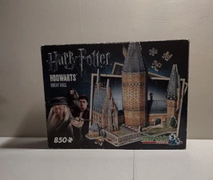 Wrebbit 3D - Harry Potter Hogwarts Great Hall 3D Jigsaw Puzzle - 850Piece - Picture 1 of 1