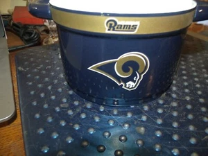 NFL Ceramic Gametime Bowl 23oz Rams 2016 - Picture 1 of 3