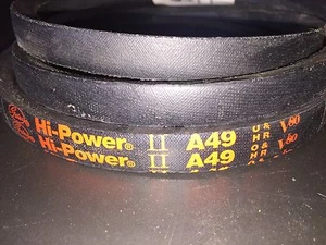 Gates Hi-Power II A49 Belt A-49 - Picture 1 of 2