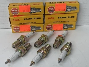 6x Lot NGK Genuine OEM Replacement Spark Plugs D7EA NEW NOS FREE SHIPPING! - Foto 1 di 14