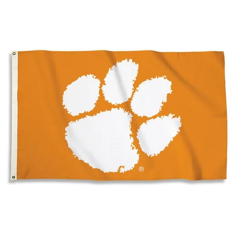 Clemson Tigers BSI 3x5 Team Flag [NEW] NCAA House Banner Fan Yard Cover