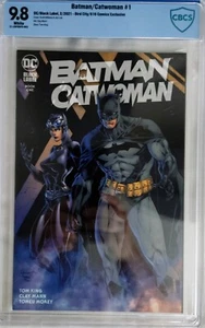 BATMAN CATWOMAN #1 CBCS 9.8 LIMITED 3000 COPIES JIM LEE 616 VARIANT not CGC PGX - Picture 1 of 3