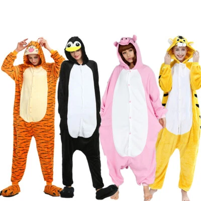 Costume fantaisie unisexe costume cosplay combinaison adulte à capuche pyjama de nuit costume T - Photo 1/4