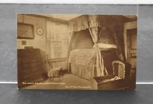Vintage Postcard Bedroom John Abigail Adams Cottage Rice Photo About 5 1/2" B4 - Picture 1 of 12