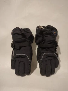 Backhill Winter Gloves Black Elastic Age 12- 14 XL Snowboard Ski Outdoors - Picture 1 of 6
