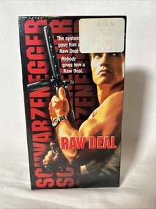 Raw Deal (VHS) Arnold Schwarzenegger Brand New Factory Sealed - Picture 1 of 5