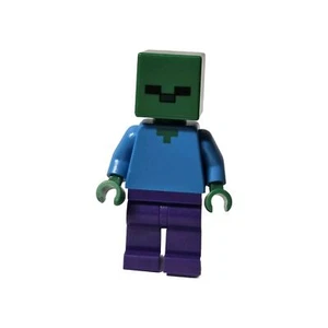 LEGO Minecraft Zombie Minifigura Min010 Nuevo  - Imagen 1 de 2
