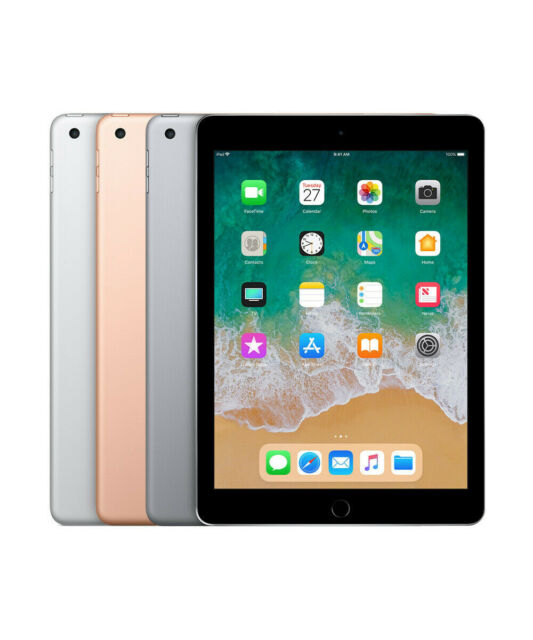 苹果iPad (6th Generation) Wi-Fi 32 gb ram 平板电脑和电子阅读器| eBay