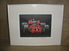 SIGNED AND FRAMED STP SPECIAL  MARIO ANDRETTI Print 5 of 70