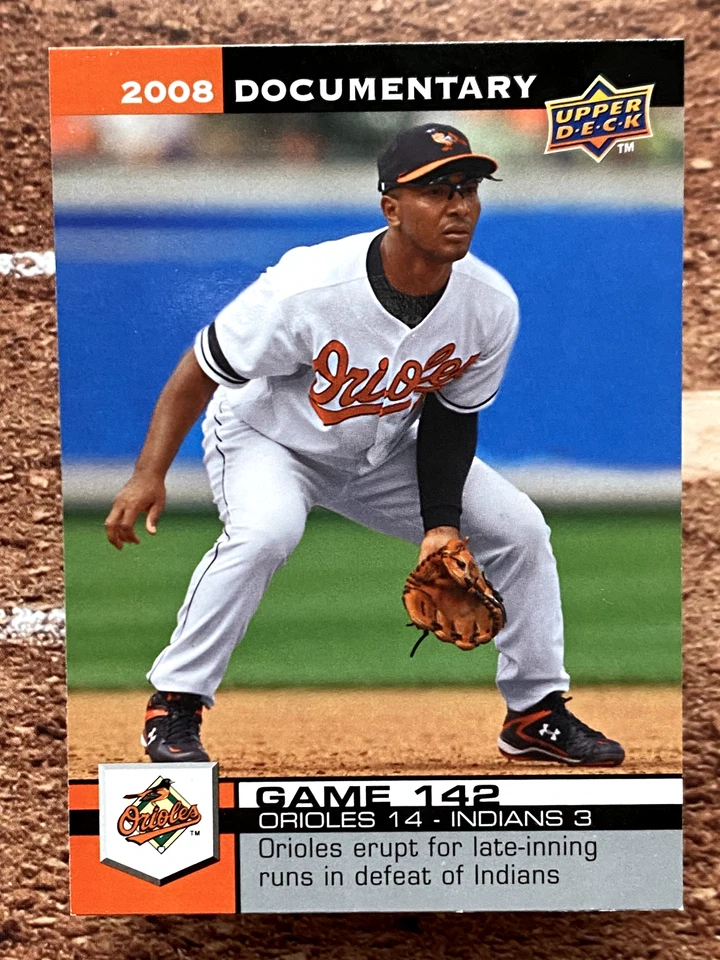 2008 Upper Deck Documentary Melvin Mora #4182 - Image 1 of 2