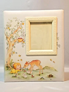 Vintage Hallmark Baby Days Wald Hirsch Andenken Album Babybuch Betsey Clark 1975 - Bild 1 von 16