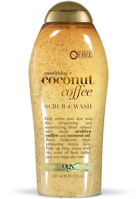 Coffee Scrub and Wash, Coconut 19.5 Fl Oz  - Image 1 of 4