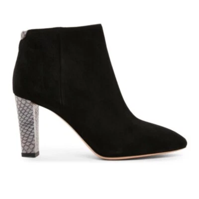 Acne Studios Alba Black Suede Ankle Booties (Size: 41EU), Retail $690 NEW - Image 1 of 4