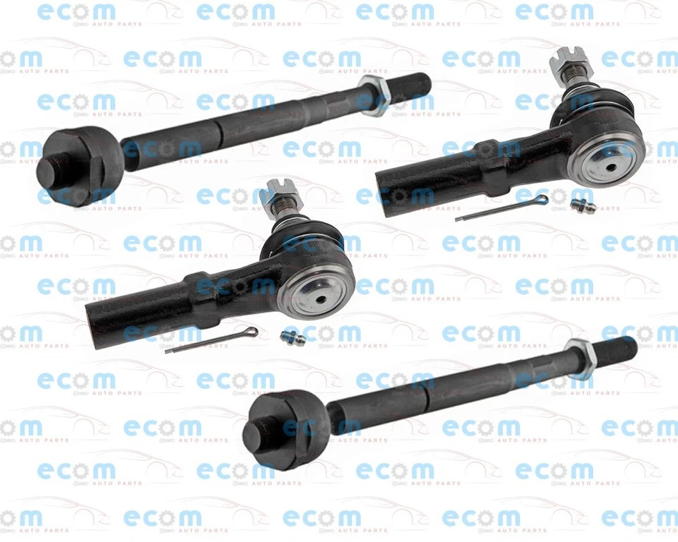 Kit de dirección de 4 piezas extremos de barras de amarre interiores exteriores para Dodge Challenger SRT 392 6,4 L Foto 1 de 3