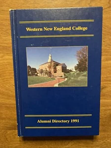 Western New England College 1991 Alumni Directory Law School Springfield MA R10 - Imagen 1 de 12