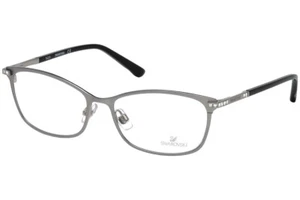 Swarovski Goldie SW5187 015 Brushed Silver Metal Eyeglasses Frame 54-16-135 5187 - Picture 1 of 4