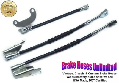 КОМПЛЕКТ ТОРМОЗНЫХ ШЛАНГОВ Lincoln Continental 1971 1972 - Изображение 1 из 2