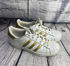 Adidas Superstar Gold 3 Stripe Shoe PCI 789002 Men’s Size 6 Women’s 8 Sneaker