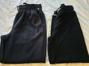 Lotto di 2 pantaloni della tuta uomo taglia M neri stile joggers Forever 21, FLX ottime condizioni - Foto 1 di 14