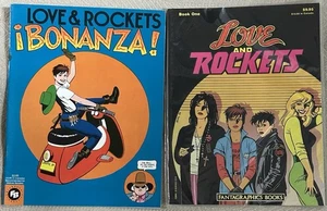 Love and Rockets Book One Paperback & Bonanza (1985-92 Fantagraphics Books)      - Picture 1 of 4