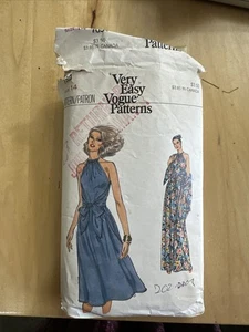 Muy Fácil Patrón Vogue 7054 Talla 14 - Imagen 1 de 3