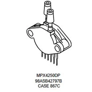 Sensor de presión MPX4250DP 0... 250 kPa ±1,4% - Imagen 1 de 1