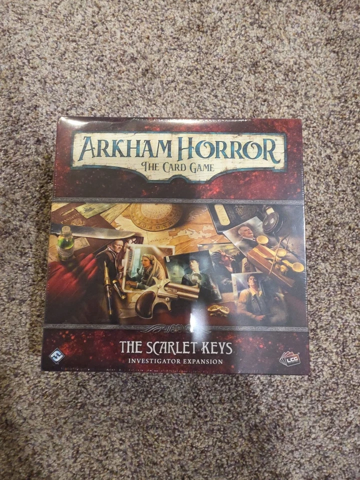Arkham Horror Card Game Scarlet Keys Investigators Expansion New Sealed FFG - Image 1 of 4