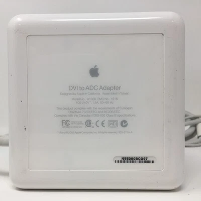 APPLE A1006 DVI TO ADC ADAPTER - Image 1 of 3