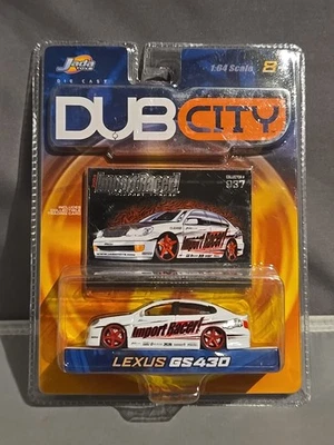 *LEER*Jada 1:64 Dub City Old Skool Die Cast Lexus GS430 Import Racer 2003 #037 Foto 1 de 4